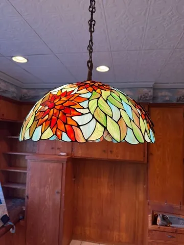 a view of a wooden door