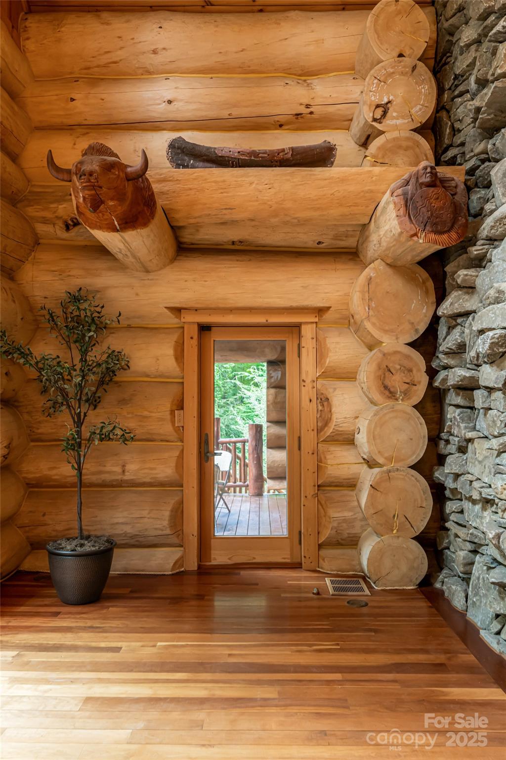 303 Flying Hawk Road Waynesville, NC 28786 - Photo 20 of 48 a view of entryway with a small yard