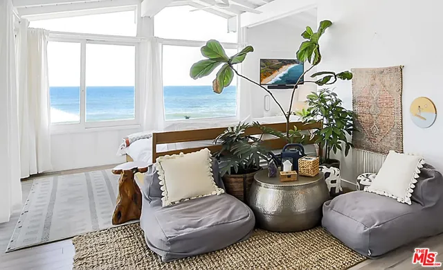 a outdoor view with sitting space