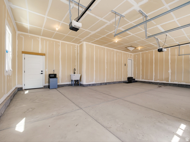 1257 North 1350th Street East Mapleton, UT 84664 - Photo 34 of 45 Spacious garage with a utility sink
