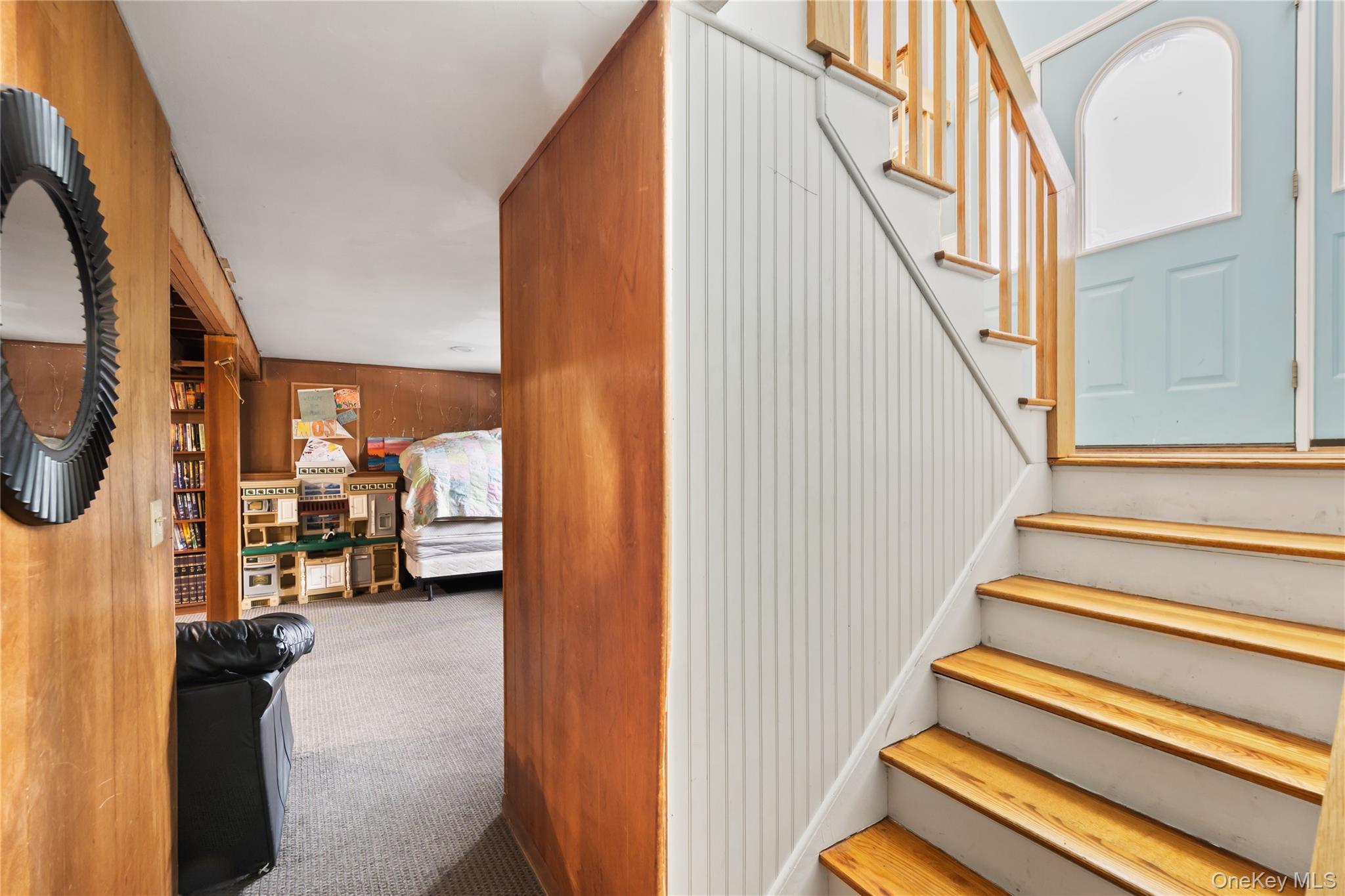 11 Castle Drive Chestnut Ridge, NY 10977 - Photo 30 of 34 a view of a hallway with furniture and a entryway