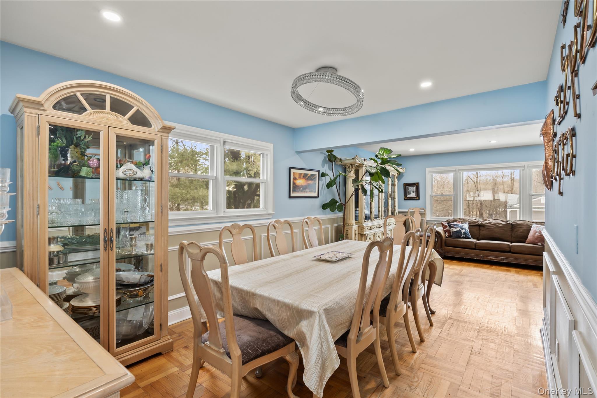 11 Castle Drive Chestnut Ridge, NY 10977 - Photo 6 of 34 a view of a dining room with furniture window and wooden floor