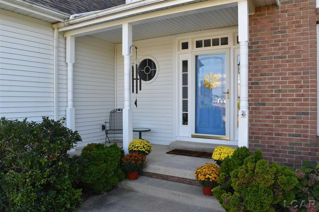 1279 Scott Ridge Drive Adrian, MI 49221 - Photo 2 of 35 FRONT PORCH