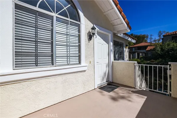 a view of a house with a door