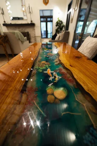 a view of a garden with a building