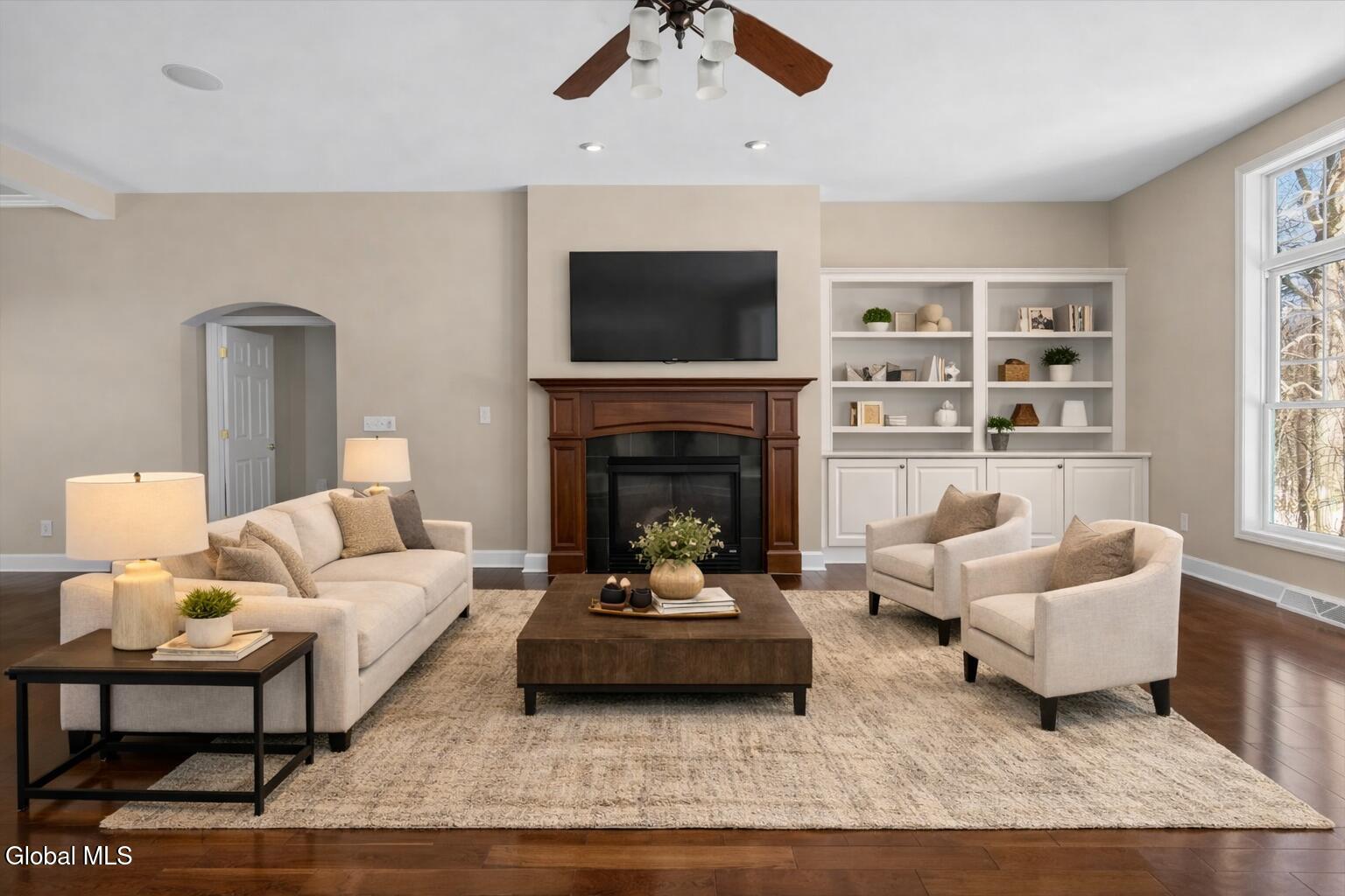 19 Highview Way Halfmoon, NY 12118 - Photo 10 of 76 VIRTUALLY STAGED ADDING BUILT-IN CABINET