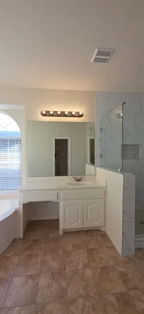 a close view of closet