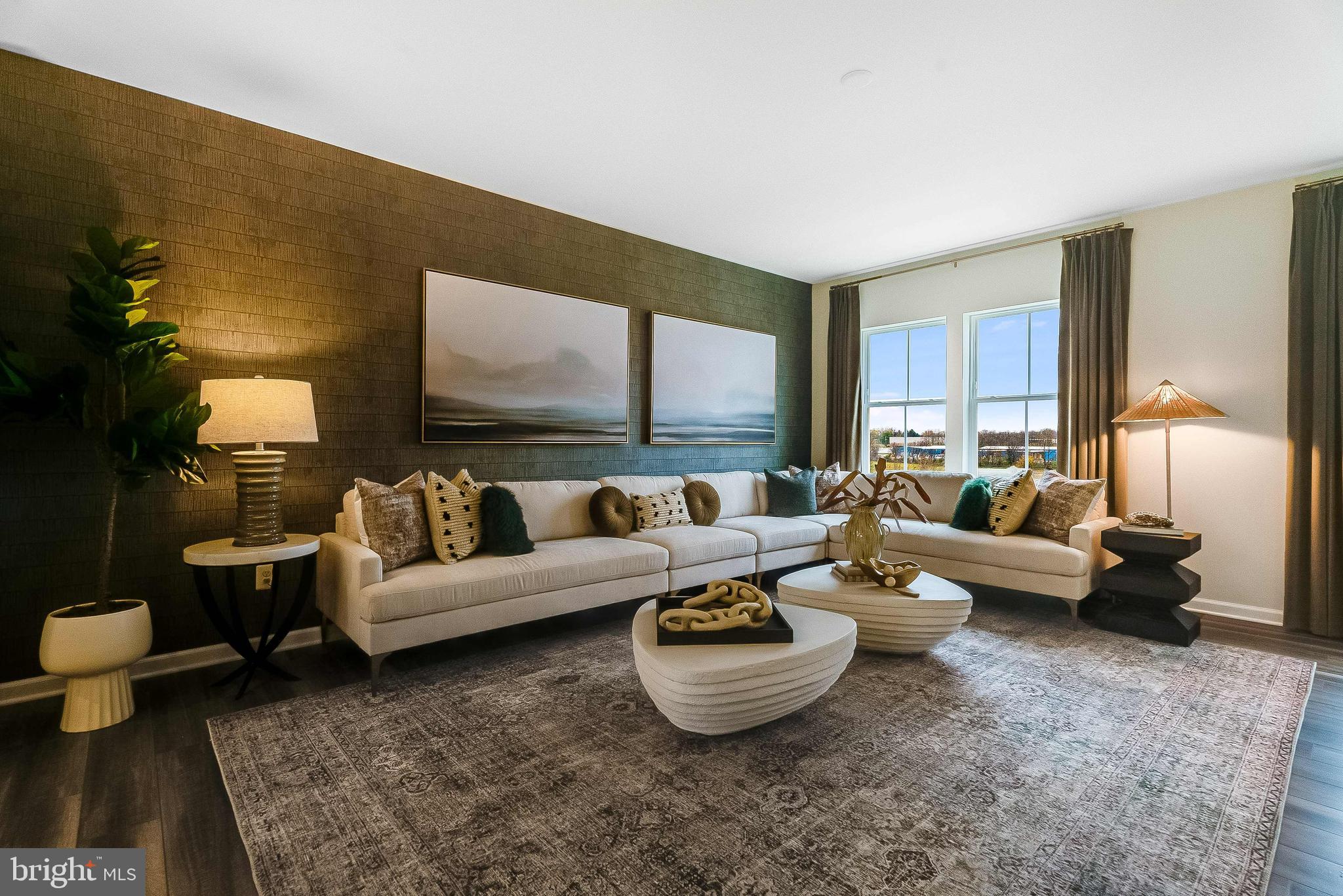 1252 Red Clover Lane Ranson, WV 25438 - Photo 12 of 24 a living room with furniture and a lamp