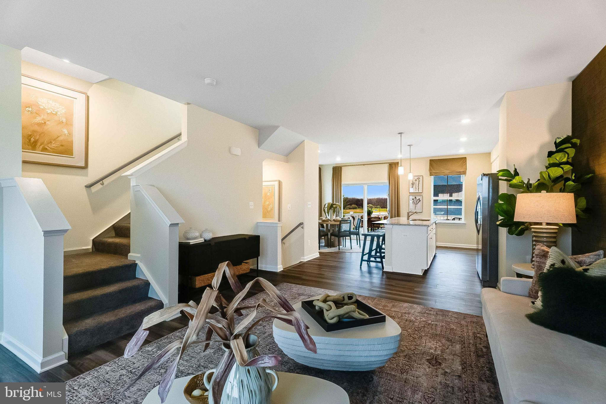 1252 Red Clover Lane Ranson, WV 25438 - Photo 14 of 24 a living room with furniture fireplace and a table