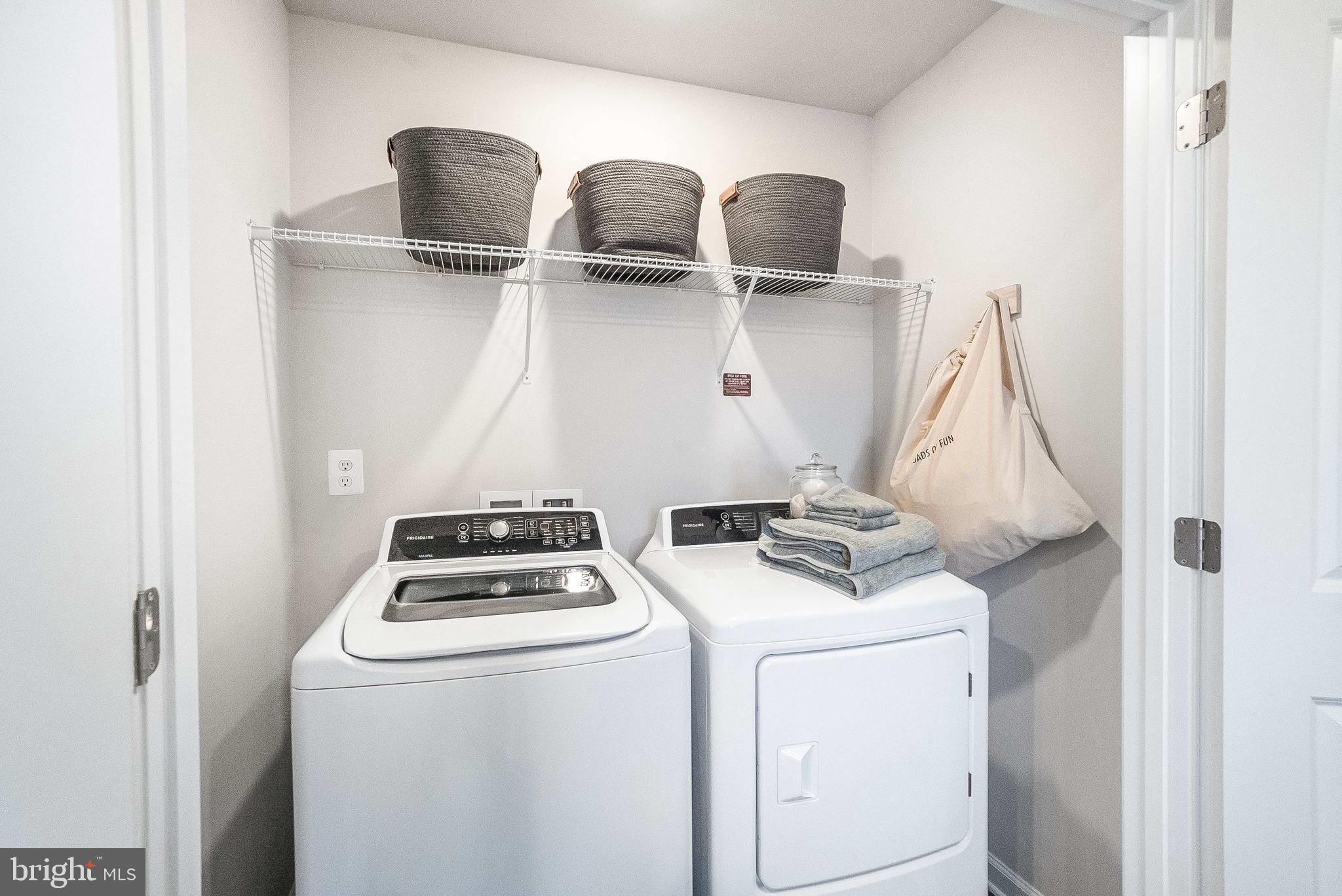 1252 Red Clover Lane Ranson, WV 25438 - Photo 18 of 24 a utility room with dryer and washer