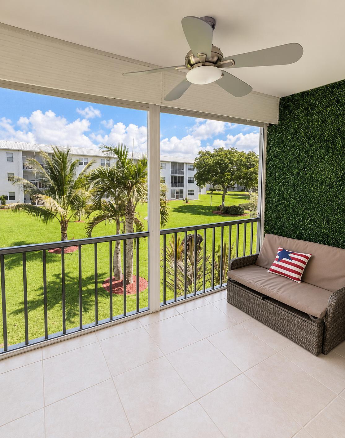 9880 Marina Boulevard, Unit 1520 Boca Raton, FL 33428 - Photo 9 of 36 Balcony View