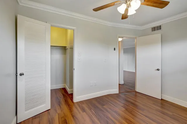 a view of a lake with houses