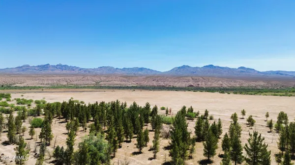 a view of lake with mountain