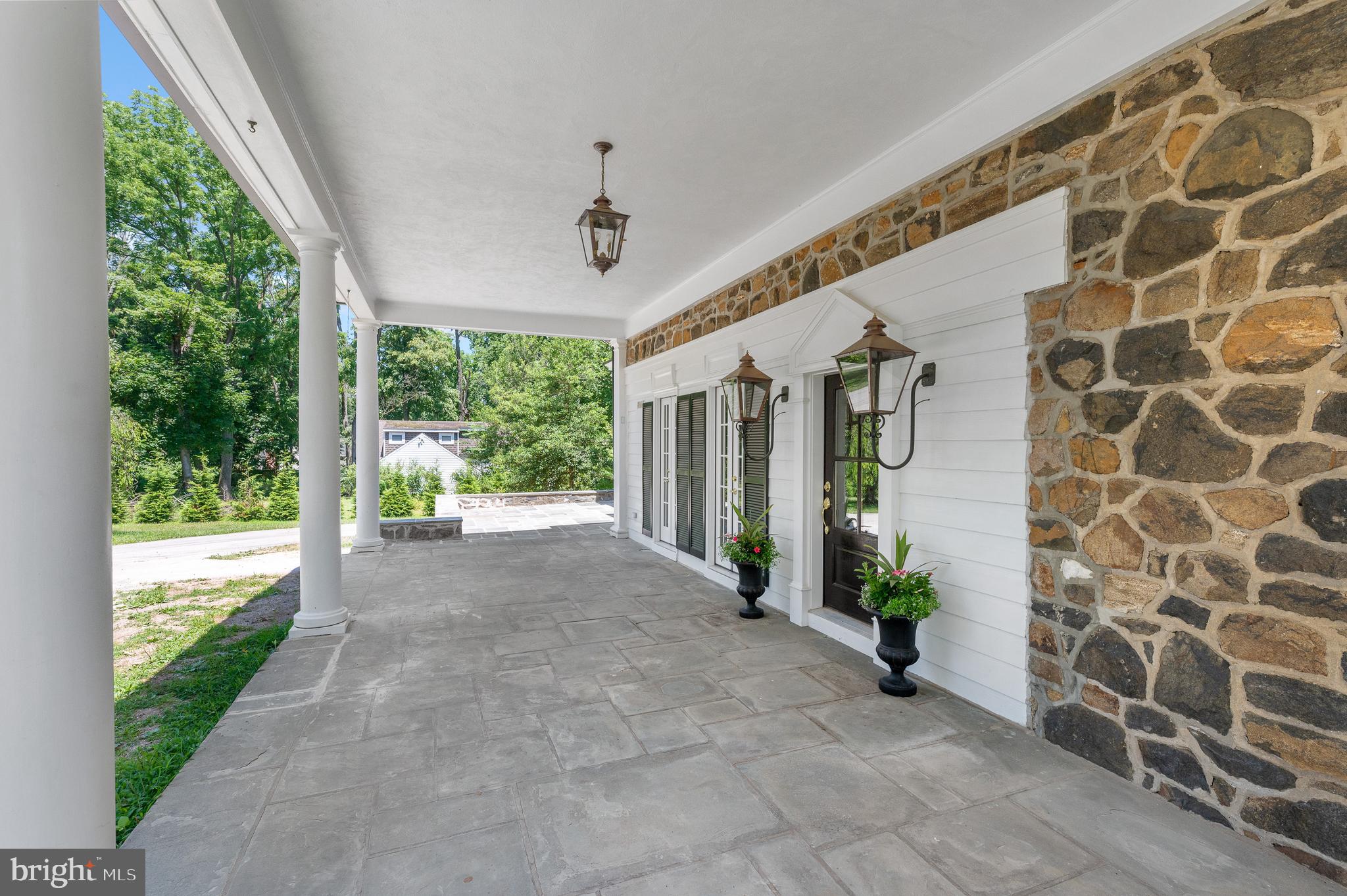 418 South Valley Forge Road Devon, PA 19333 - Photo 3 of 49 Flagstone Patio