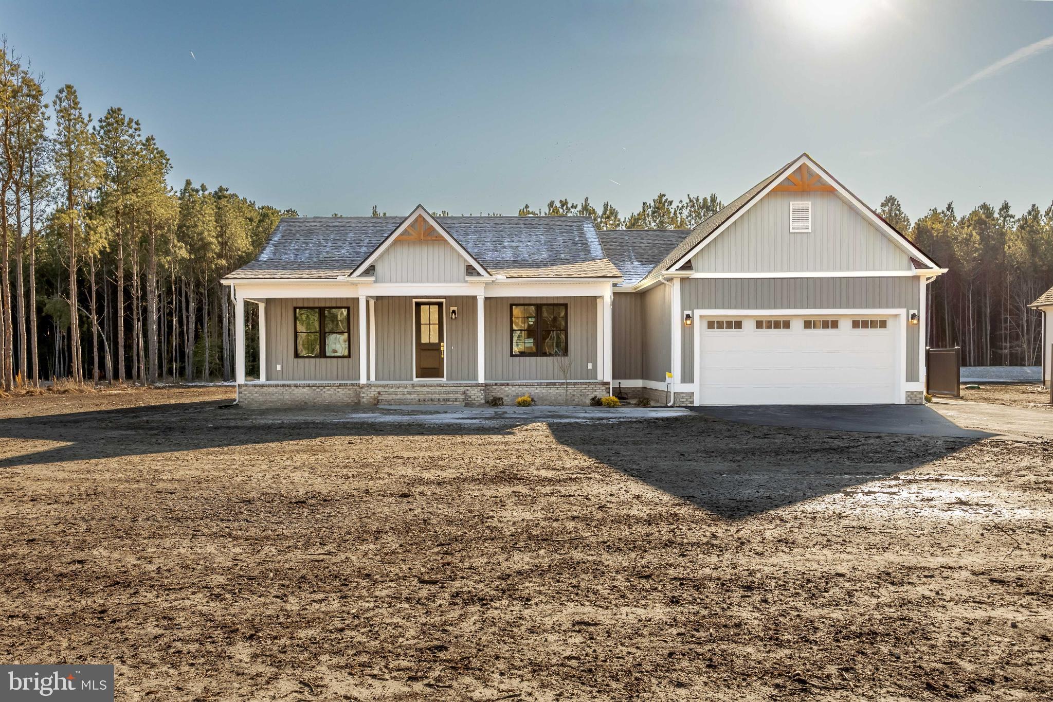 Charming home nestled among serene pines.