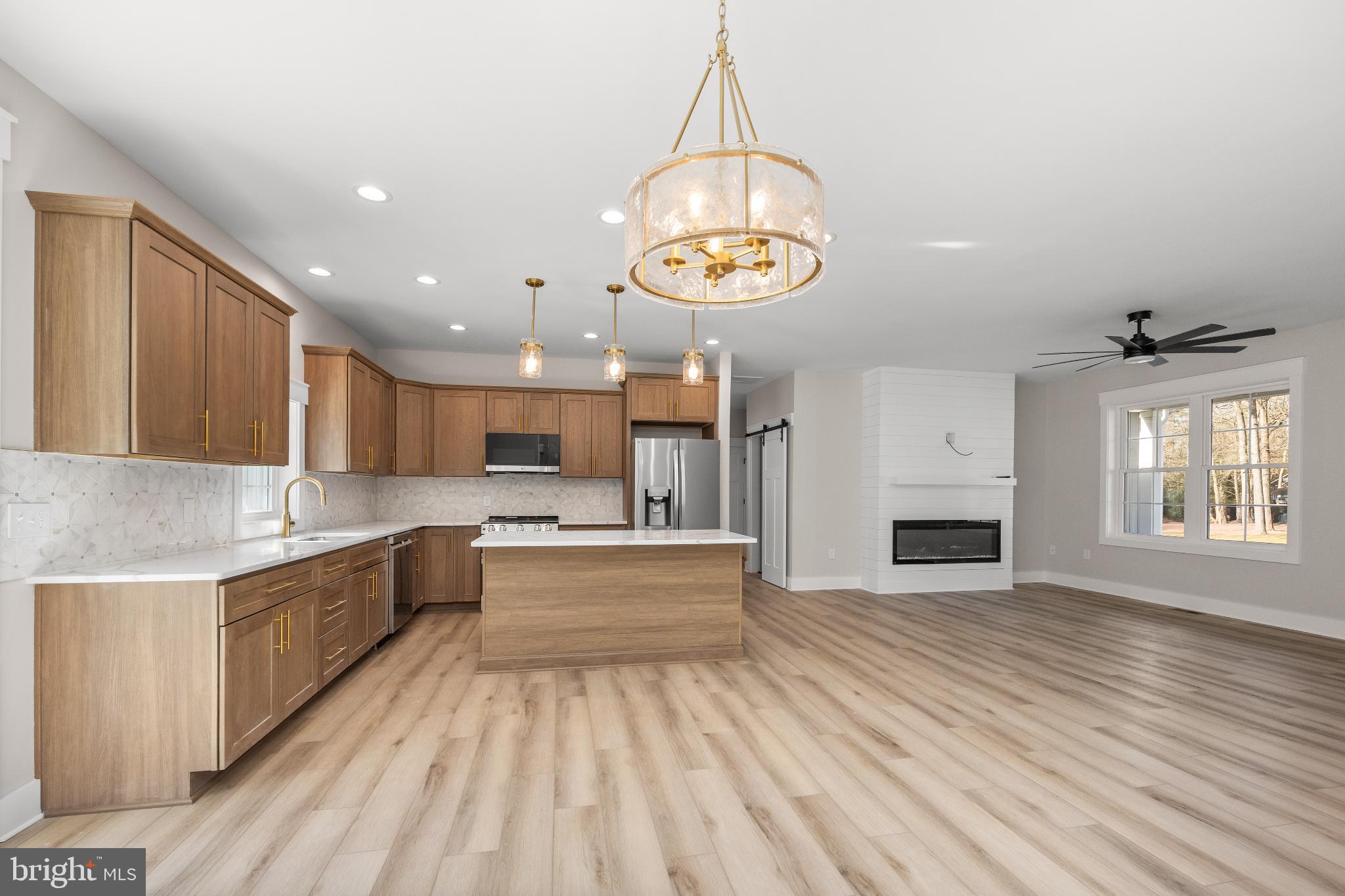 19438 Parsons Road Georgetown, DE 19947 - Photo 15 of 62 Modern kitchen with elegant finishes.