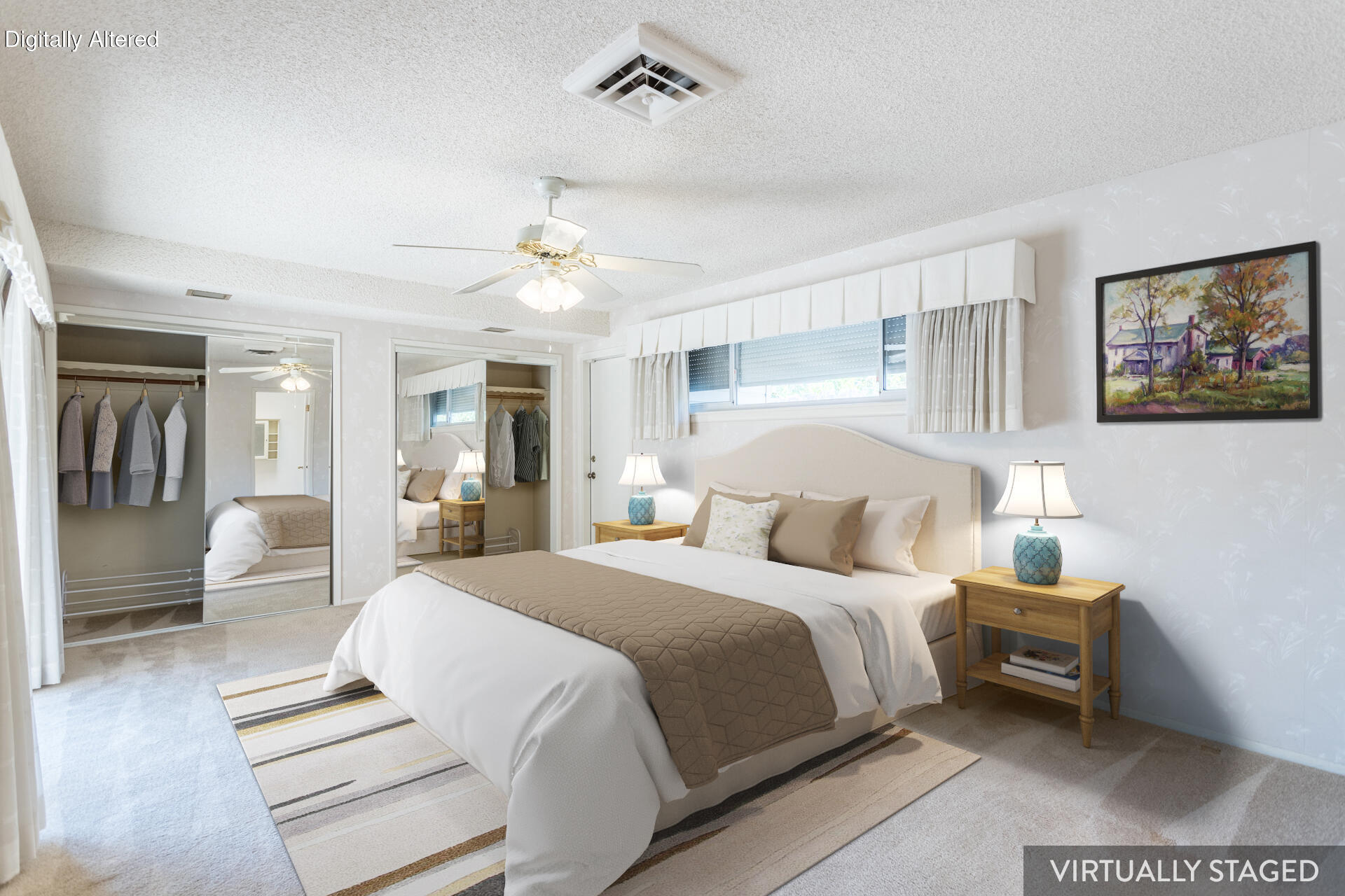 4125 Oro Street Redding, CA 96001 - Photo 15 of 52 Primary bedroom staged