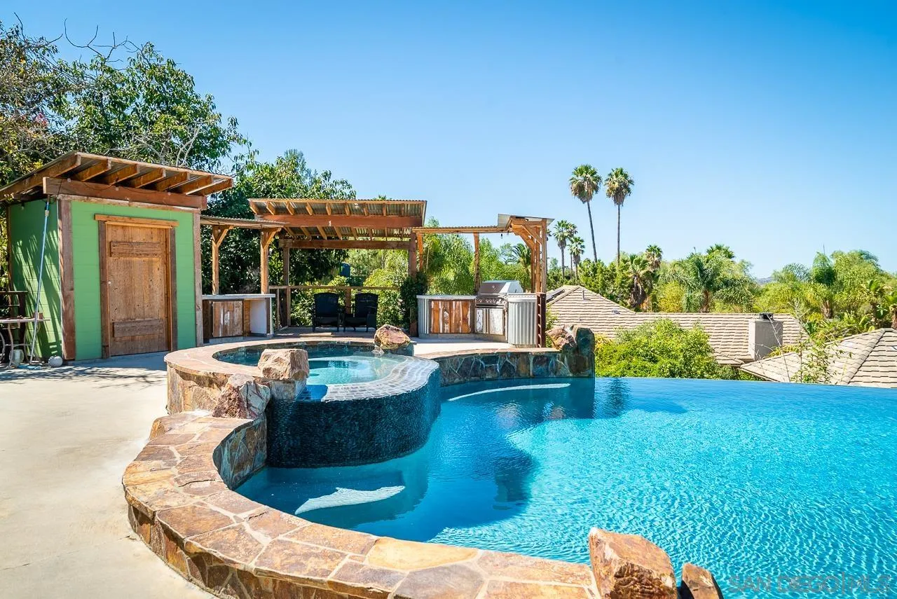 32070 Vía Vera Bonsall, CA 92003 - Photo 40 of 51 a view of a swimming pool with a patio