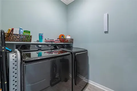 a view of outdoor sitting area with furniture