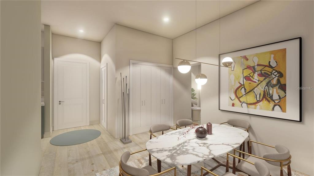 3101 Old Archer Road, Unit 217 Gainesville, FL 32608 - Photo 4 of 10 a view of a very nice looking dining room with a table and chairs