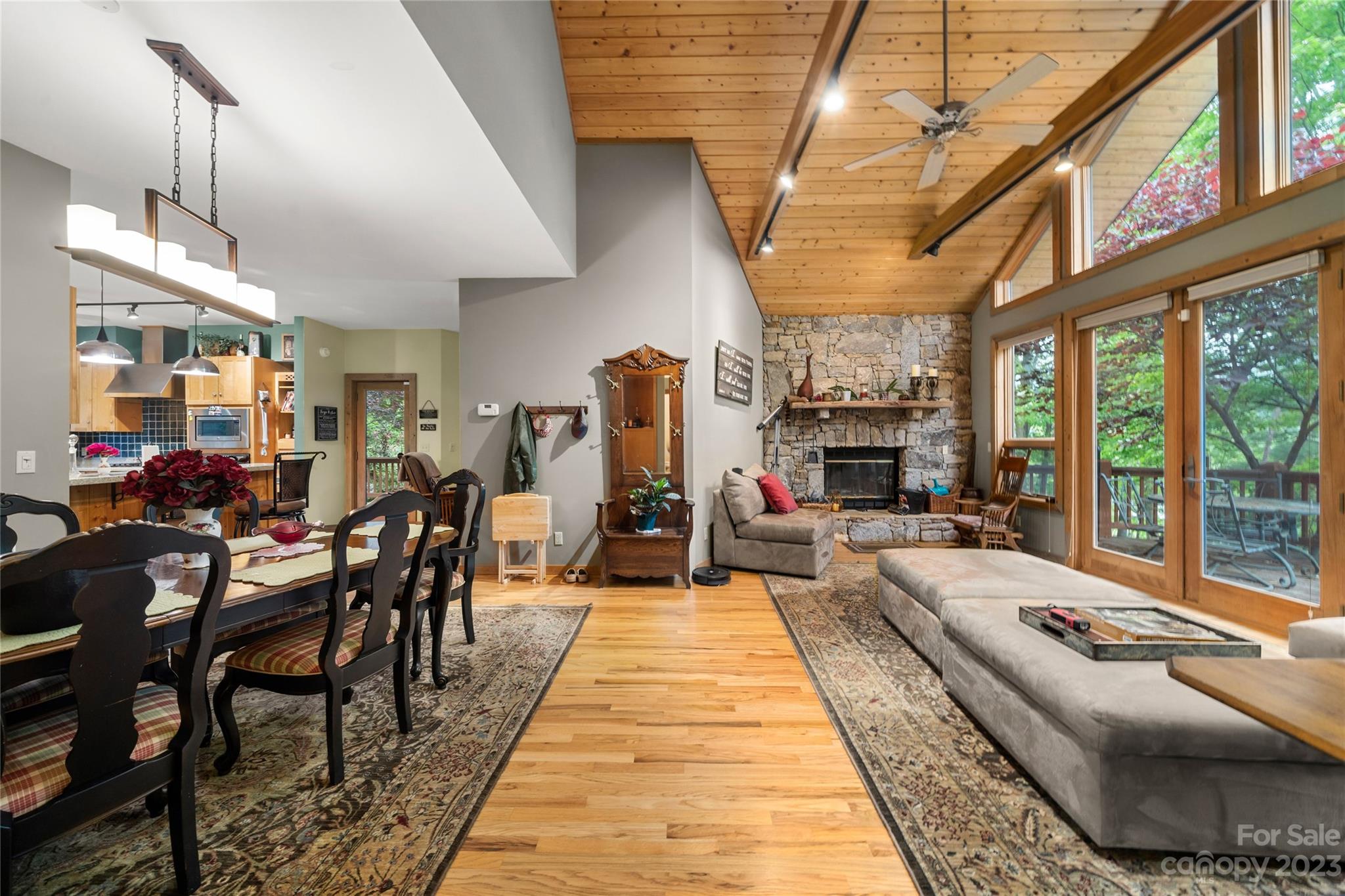 193 Eagle Ridge Clyde, NC 28721 - Photo 6 of 48 a large room with lots of table and chairs