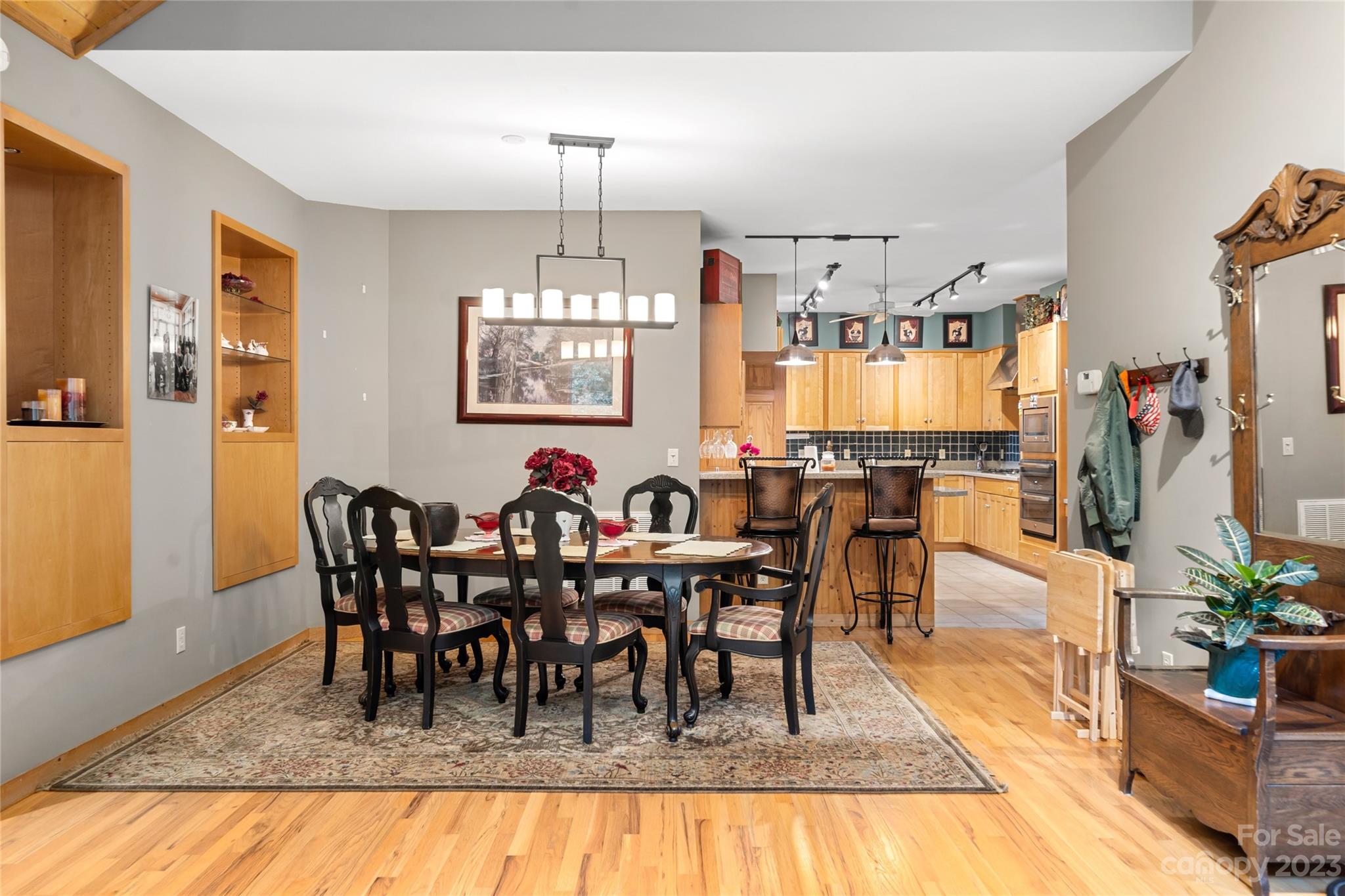 193 Eagle Ridge Clyde, NC 28721 - Photo 7 of 48 a view of a dining room with furniture