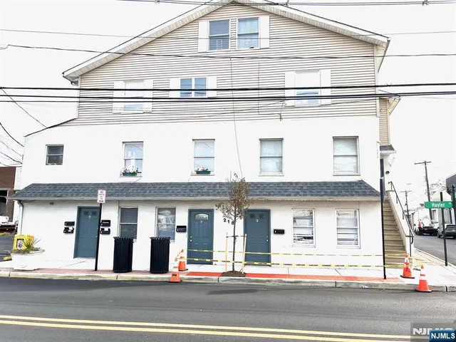 a view of a building entrance