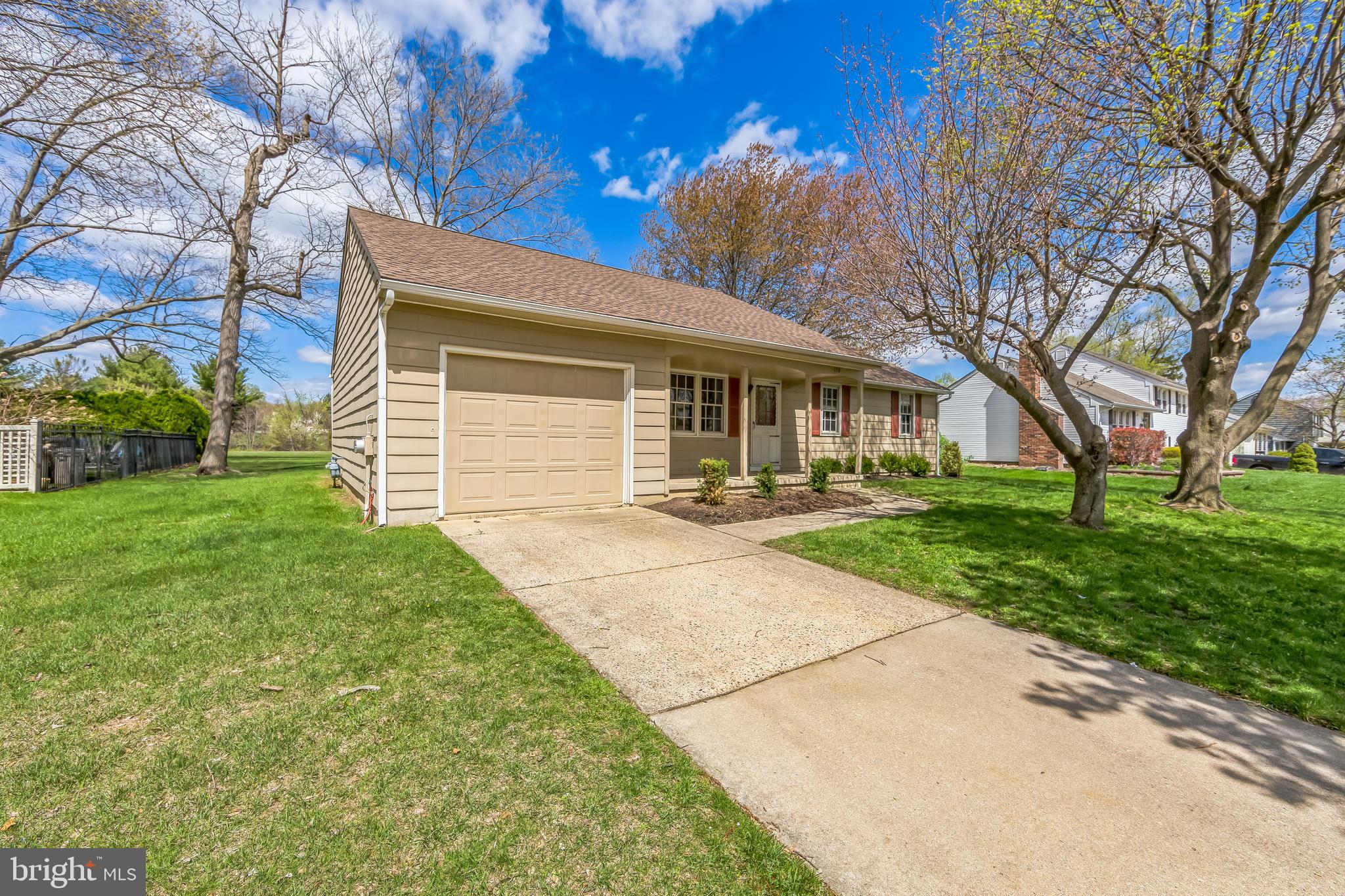 150 Red Stone Ridge Delran, NJ 08075 - Photo 2 of 28 a front view of a house with a yard