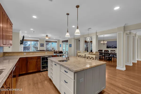 a view of bathroom with mirror and sink