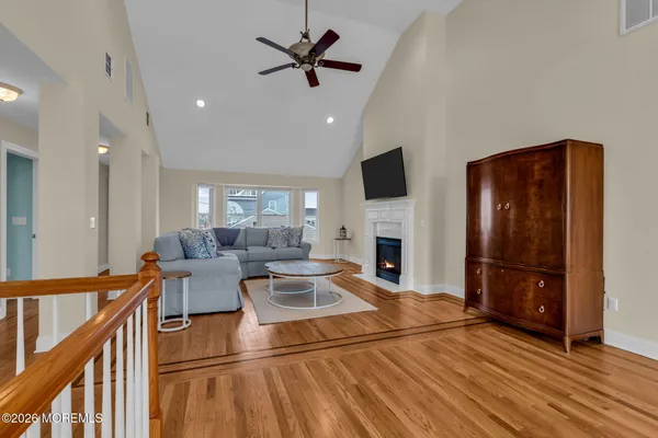 a view of a chairs and table in the patio