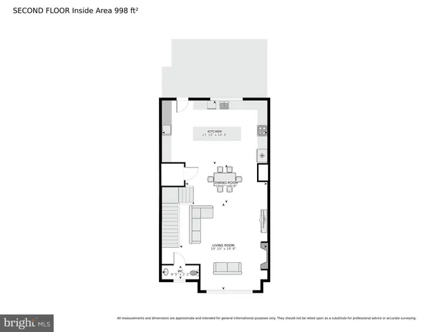 a view of a swimming pool with outdoor seating