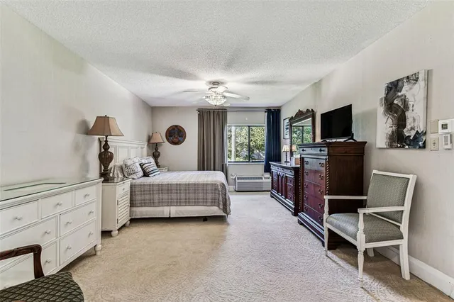 a view of a yard with a swimming pool