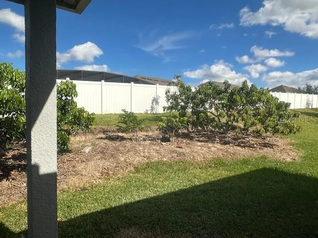 a view of an outdoor space with a lake view