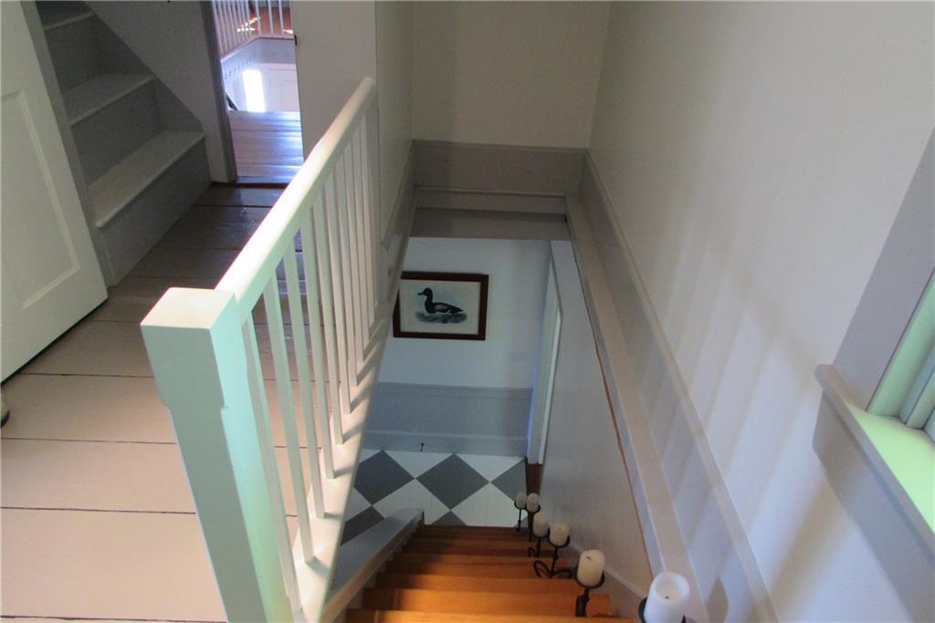 103 Main Street Castine, ME 04421 - Photo 25 of 35 View from back staircase looking...