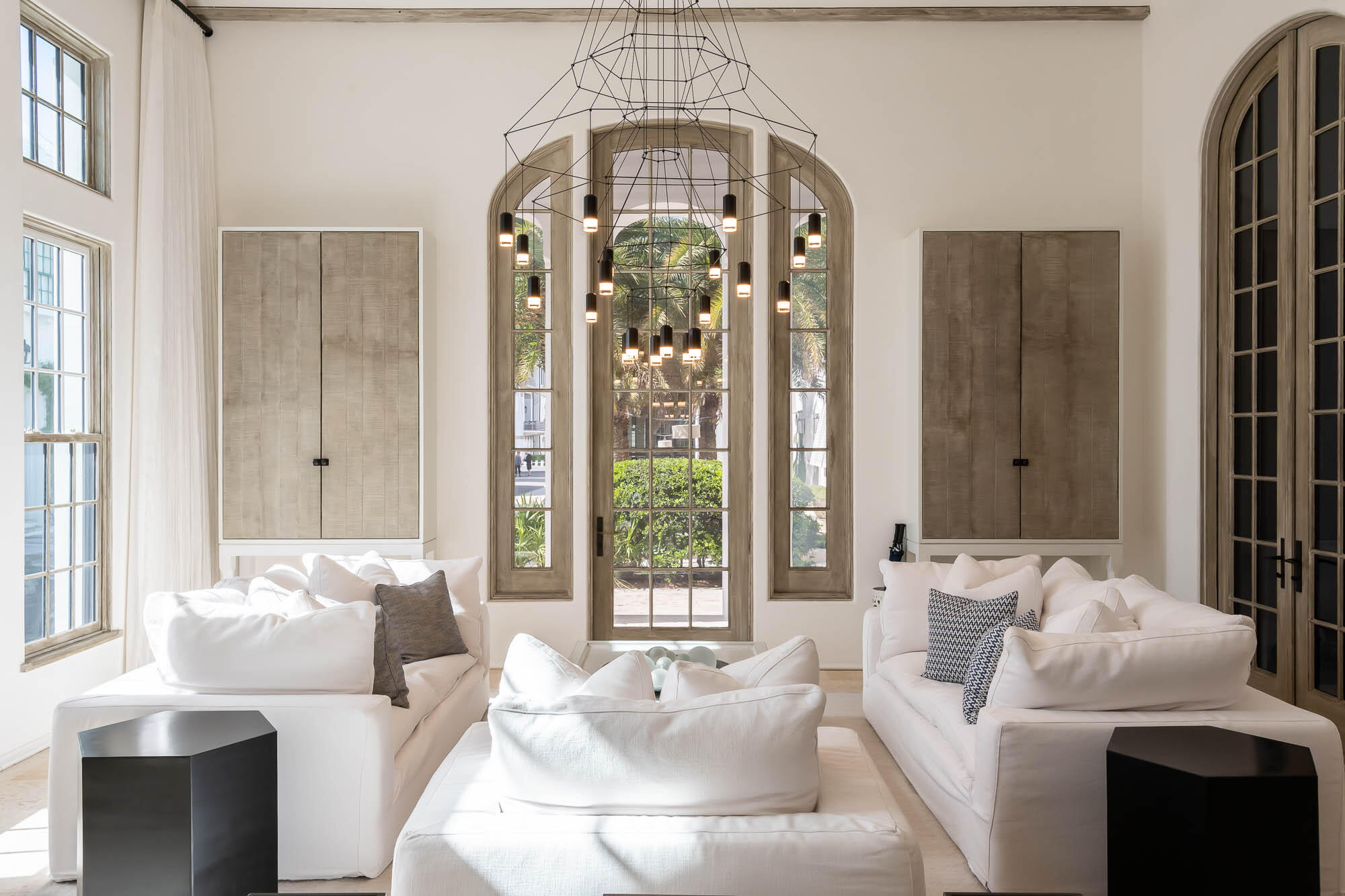 41 Kings Castle Ct Inlet Beach Inlet Beach, FL 32461 - Photo 5 of 28 a living room with furniture and a large window