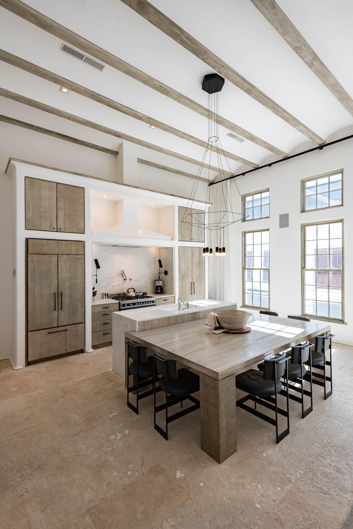 41 Kings Castle Ct Inlet Beach Inlet Beach, FL 32461 - Photo 6 of 28 a view of a kitchen counter space and windows