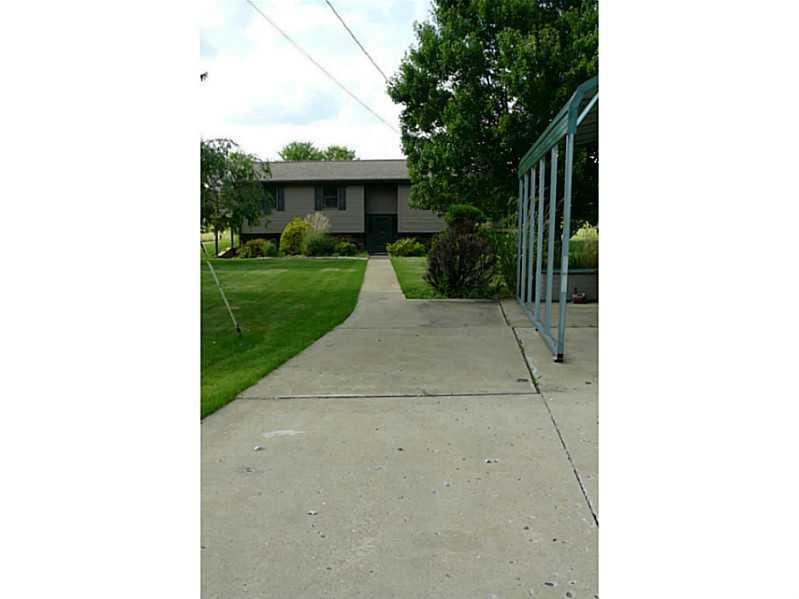 43 Bulger Block Road Bulger, PA 15019 - Photo 24 of 25 Parking Lot/Garage. Concrete Sidewalks lead to concrete parking pad with car port