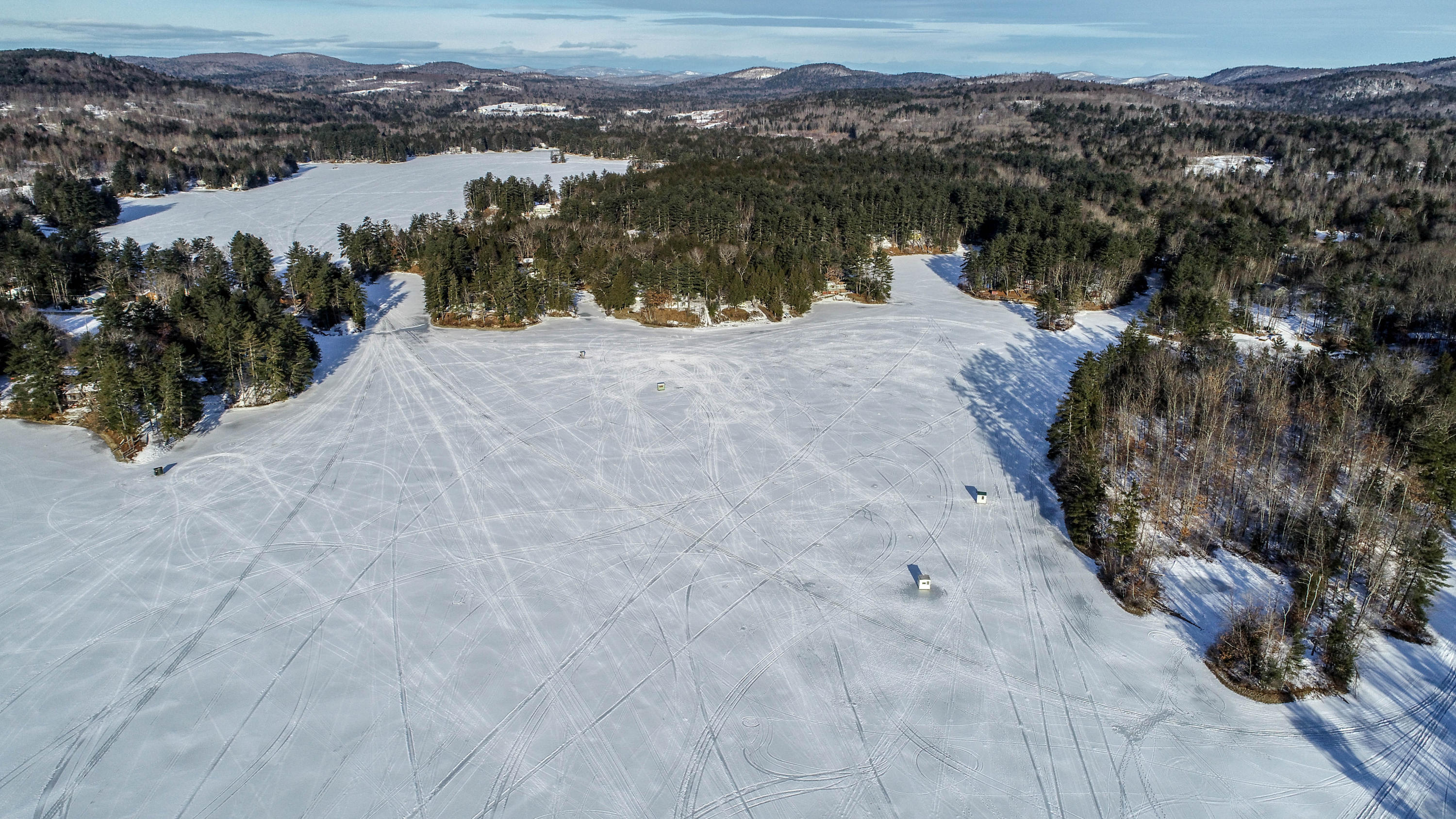 16 Emery Corner Road Limerick, ME 04048 - Photo 6 of 34 Aerial view of lake