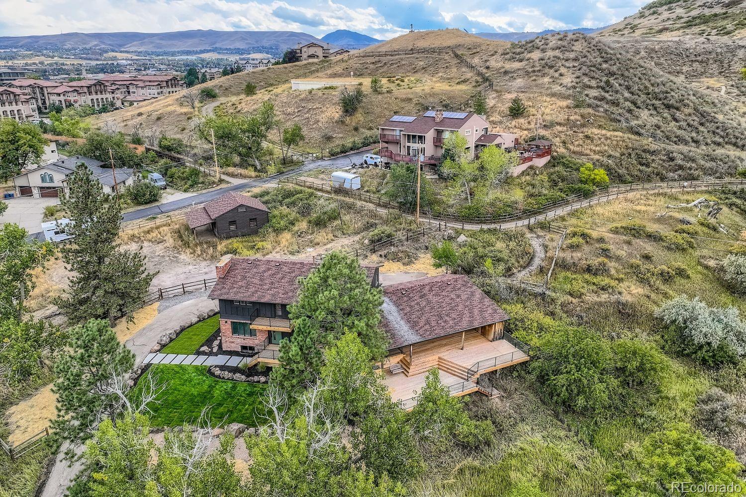 2127 Elderberry Road Golden, CO 80401 - Photo 36 of 43 an aerial view of multiple house