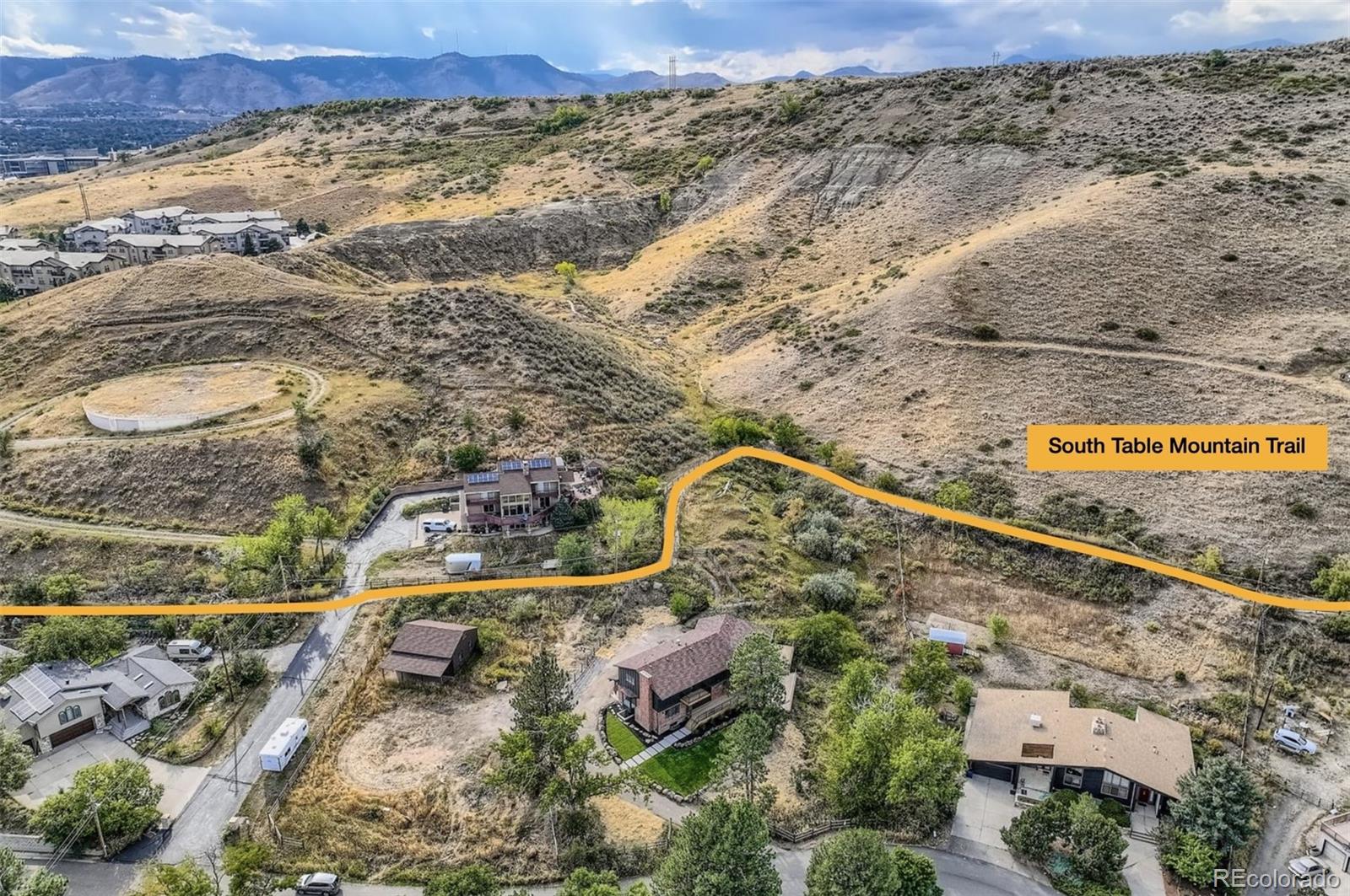 2127 Elderberry Road Golden, CO 80401 - Photo 4 of 43 an aerial view of residential houses with outdoor space