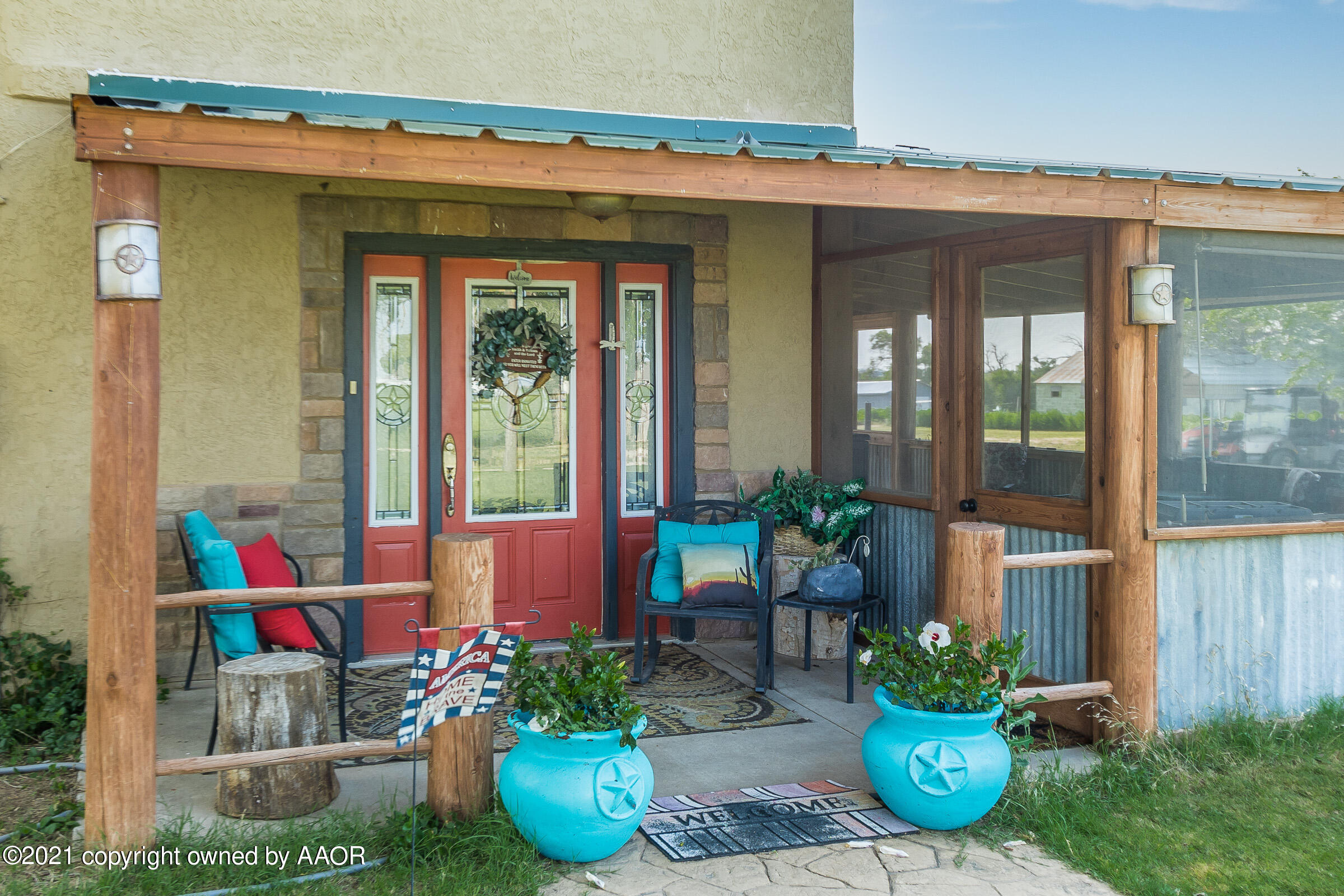 6951 West Cemetery Road Canyon, TX 79015 - Photo 7 of 39 007_Front Porch