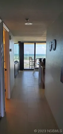 a view of front door