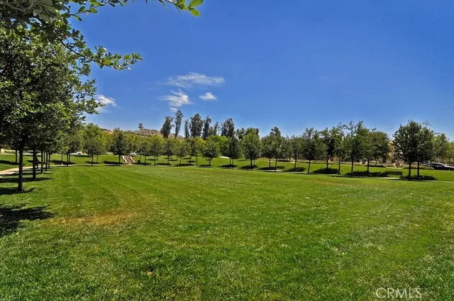 a view of field with green space