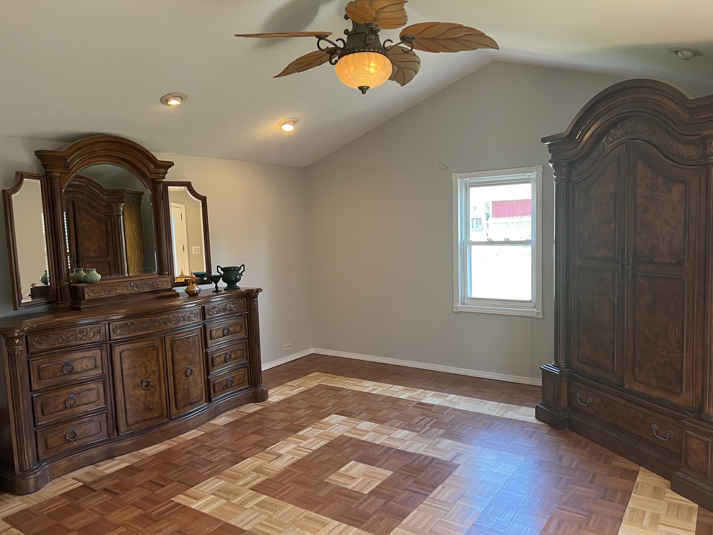 207 Second Street Elgin, IL 60123 - Photo 15 of 23 a view of a hallway with entryway wooden floor and cabinet