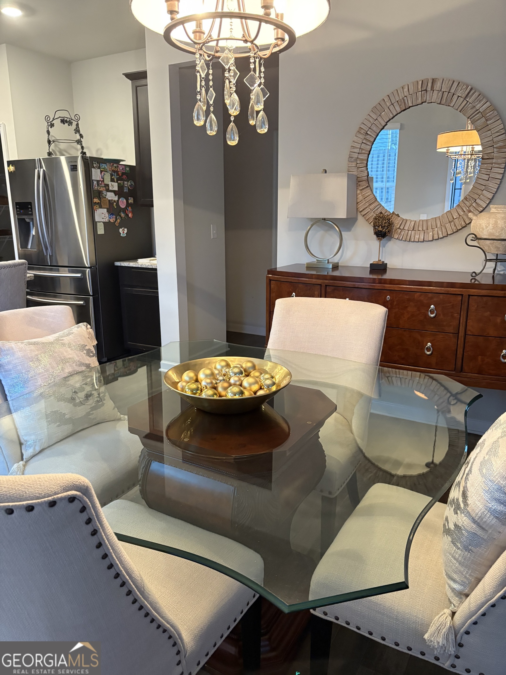 338 Lead Way Jonesboro, GA 30238 - Photo 12 of 17 a living room with furniture and a mirror