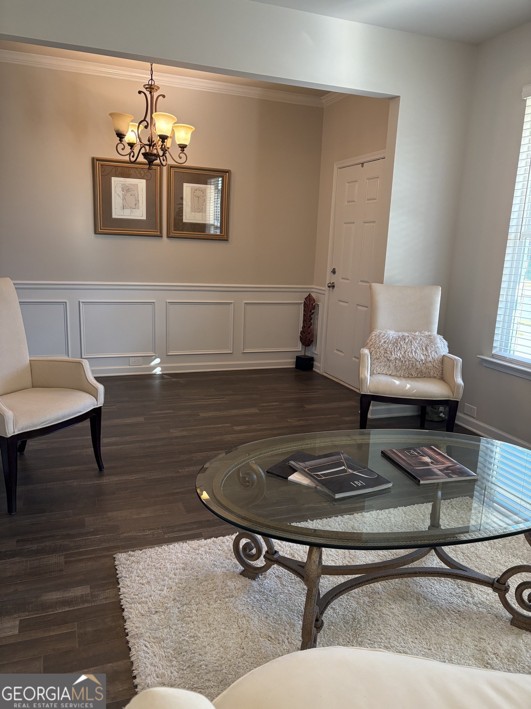 338 Lead Way Jonesboro, GA 30238 - Photo 5 of 17 a living room with furniture and wooden floor