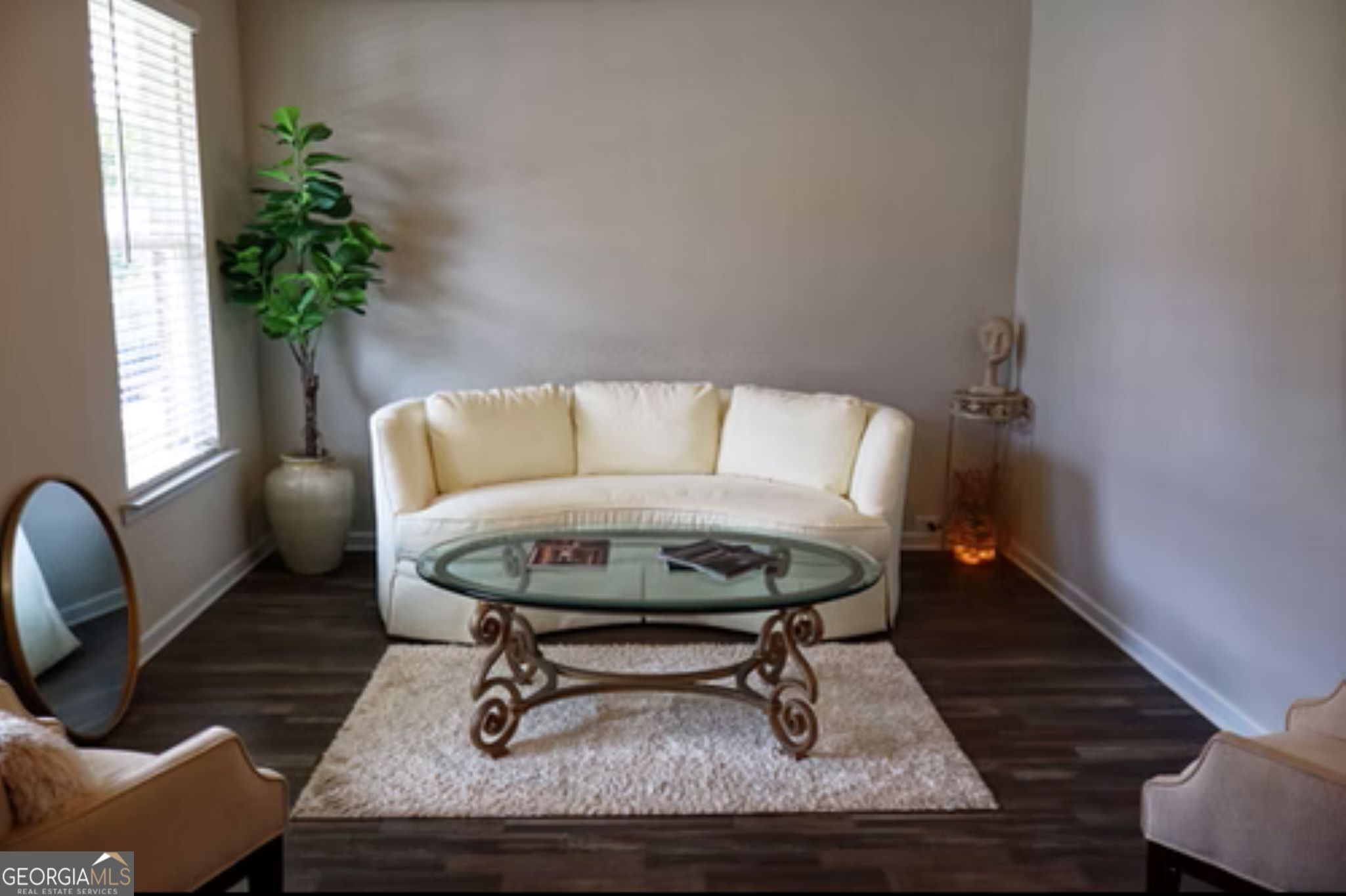 338 Lead Way Jonesboro, GA 30238 - Photo 6 of 17 a living room with furniture and a potted plant