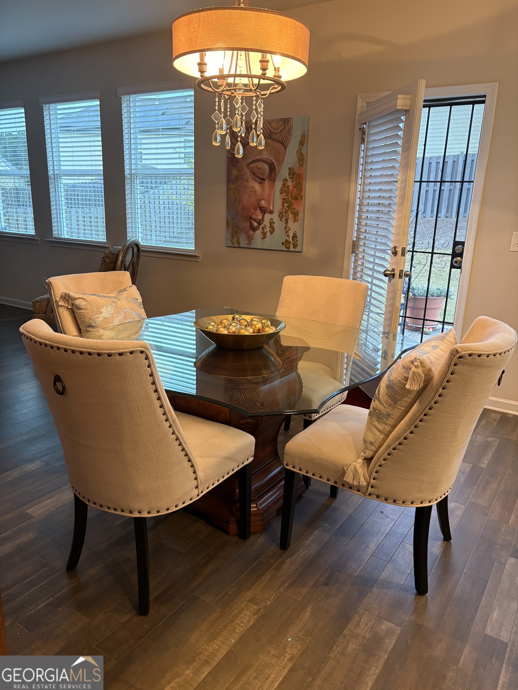 338 Lead Way Jonesboro, GA 30238 - Photo 10 of 17 a living room with furniture and wooden floor