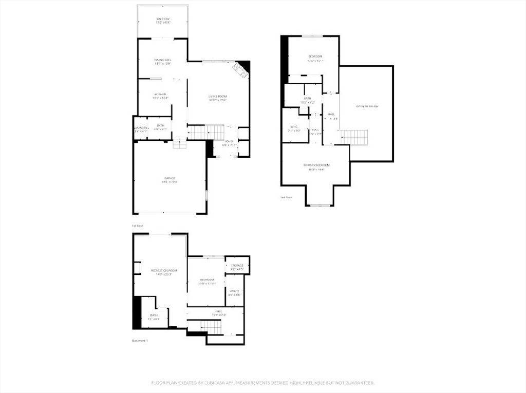 7 Millers Way, Unit C Sutton, MA 01590 - Photo 25 of 28 a picture of floor plan