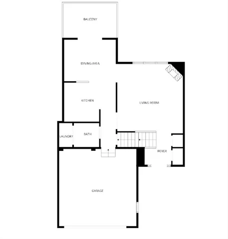 a picture of a floor plan